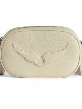 New Zadig & Voltaire Crossbody Leather Bag with pouch